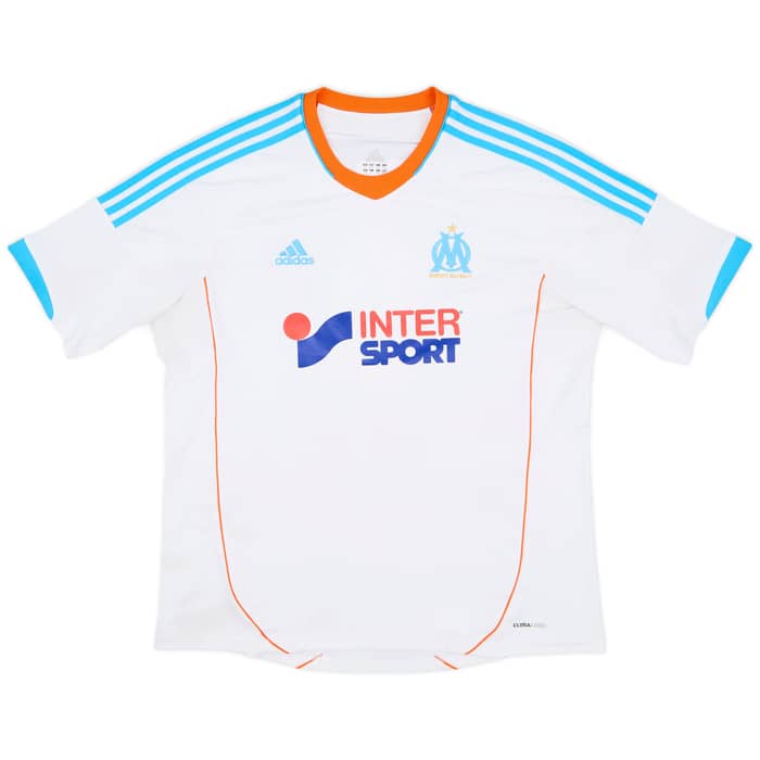 2012-13 Olympique Marseille Home Shirt Gignac #9 - 7/10 - (XL)