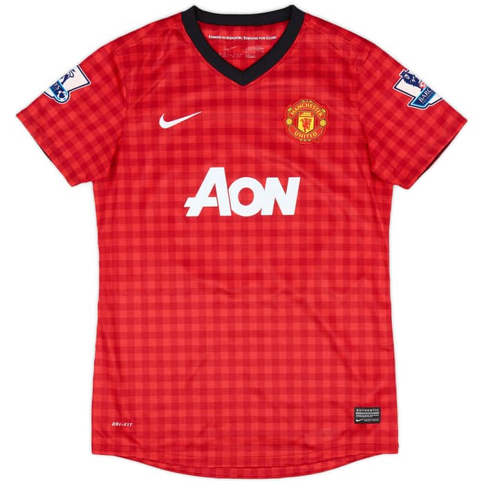 2012-13 Manchester United Home Shirt Rooney #10 - 5/10 - (Women's S)