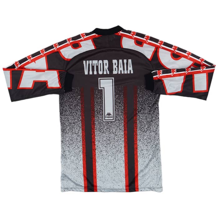 1996-97 Barcelona Basic GK Shirt Vitor Baia #1 - 9/10 - (M)