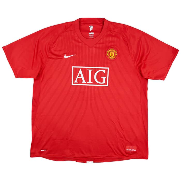 2007-09 Manchester United Home Shirt Rooney #10 - 10/10 - (3XL)
