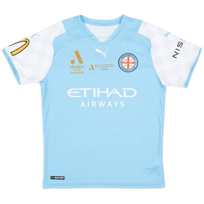 2022 Melbourne City Match Issue Grand Final Home Shirt Stokes #36