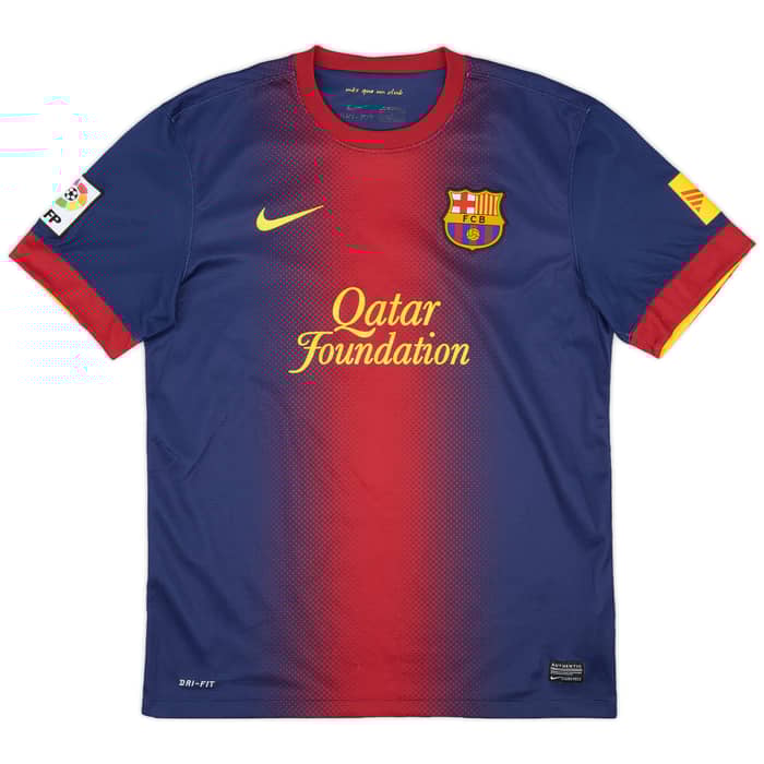 2012-13 Barcelona Home Shirt Messi #10 - 8/10 - (M)