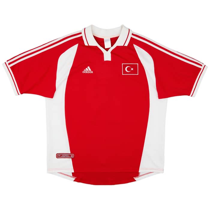 2000-02 Turkey Home Shirt Veraart #17 - 8/10 - (XL)