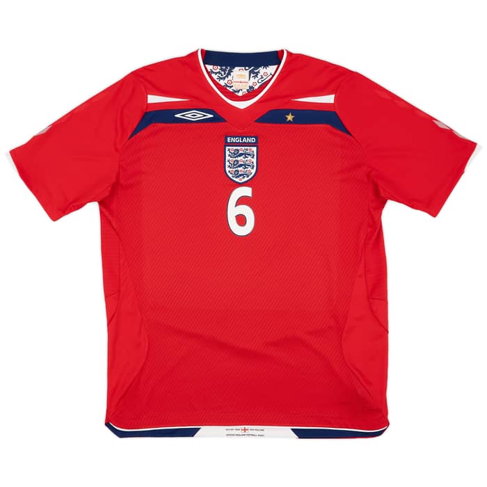 2008-10 England Away Shirt Terry #6 - 7/10 - (XL)