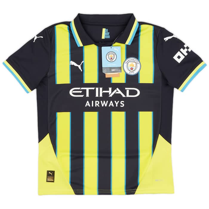 2024-25 Manchester City Away Shirt De Bruyne #17 (KIDS)