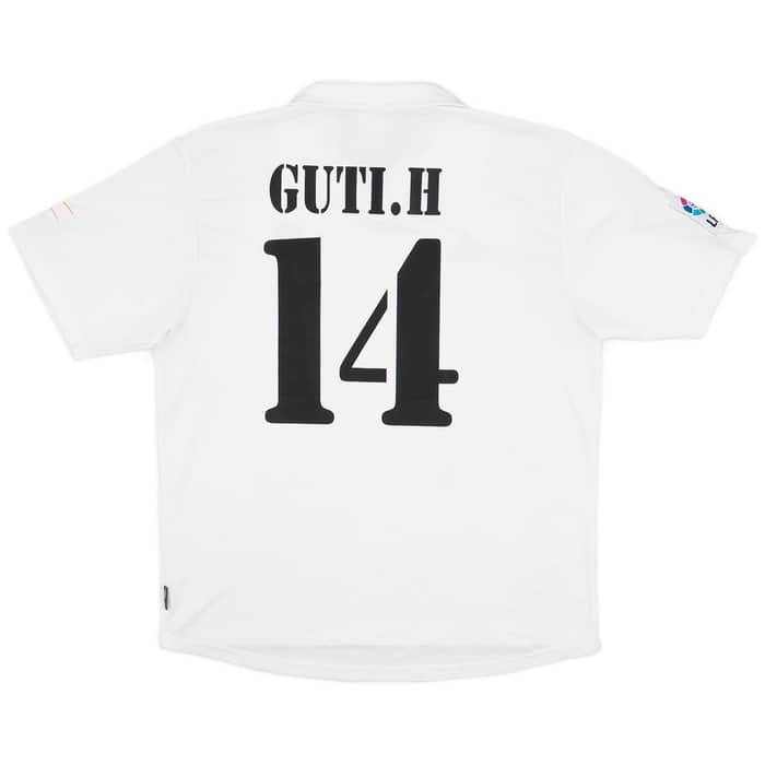2001 Real Madrid Home Shirt J.M.Guti #14 - 6/10 - (XL)