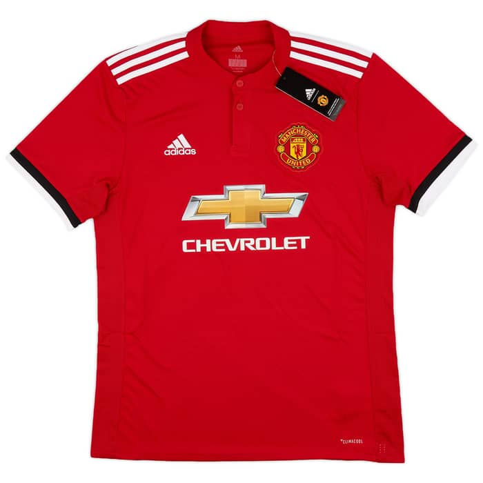 2017-18 Manchester United Home Shirt Mata #8 (M)