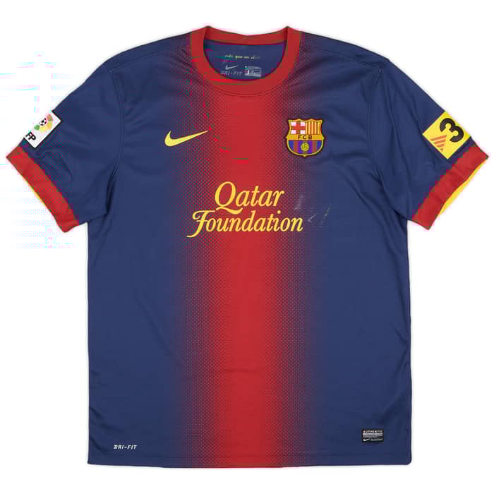 2012-13 Barcelona Home Shirt Messi #10 - 6/10 - (L)