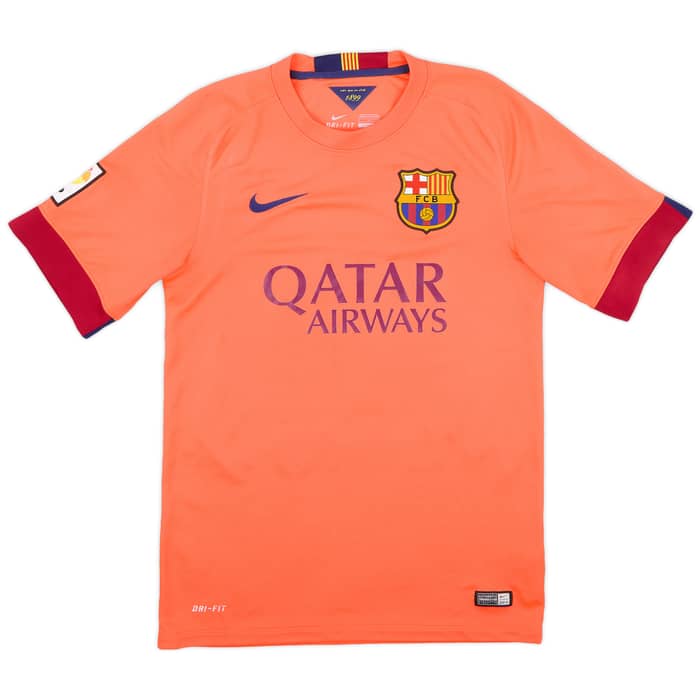 2014-15 Barcelona Away Shirt Messi #10 - 8/10 - (S)