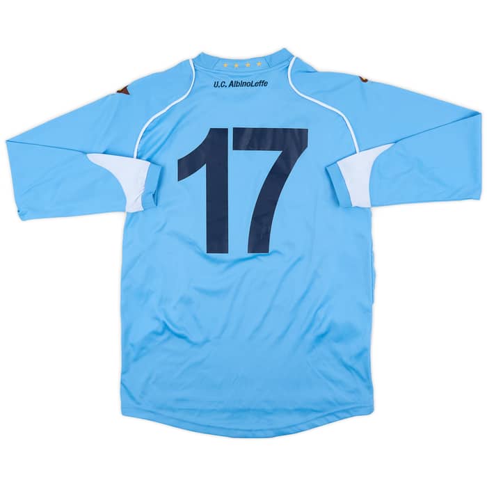 2008-10 AlbinoLeffe Home L/S Shirt #17 - 9/10 - (M)