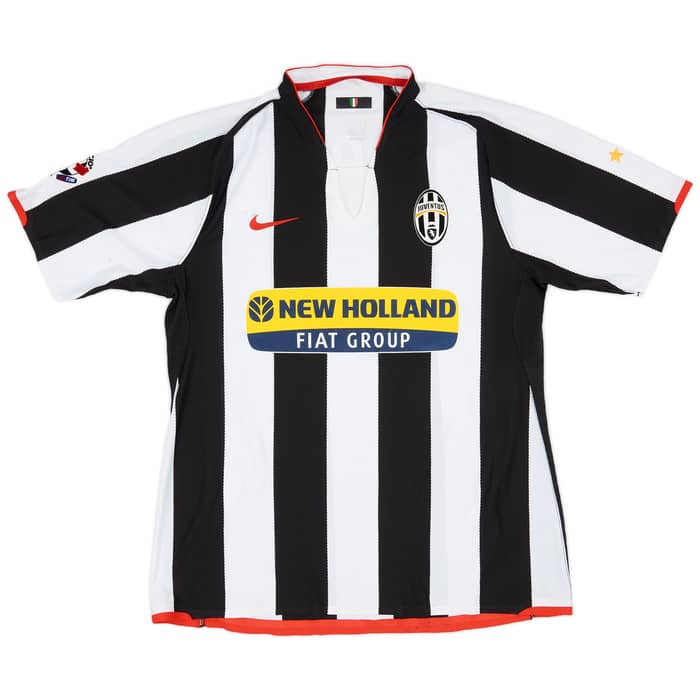 2007-08 Juventus Match Issue Home Shirt Palladino #20