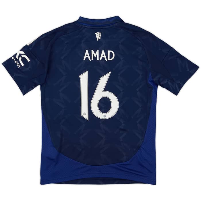 2024-25 Manchester United Away Shirt Amad #16 (KIDS)