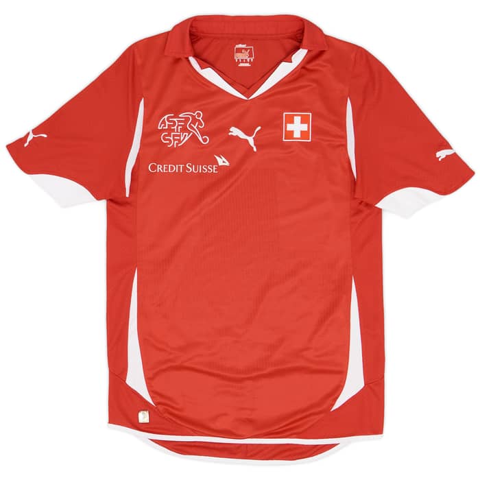 2010-11 Switzerland Home Shirt - 7/10 - (S)