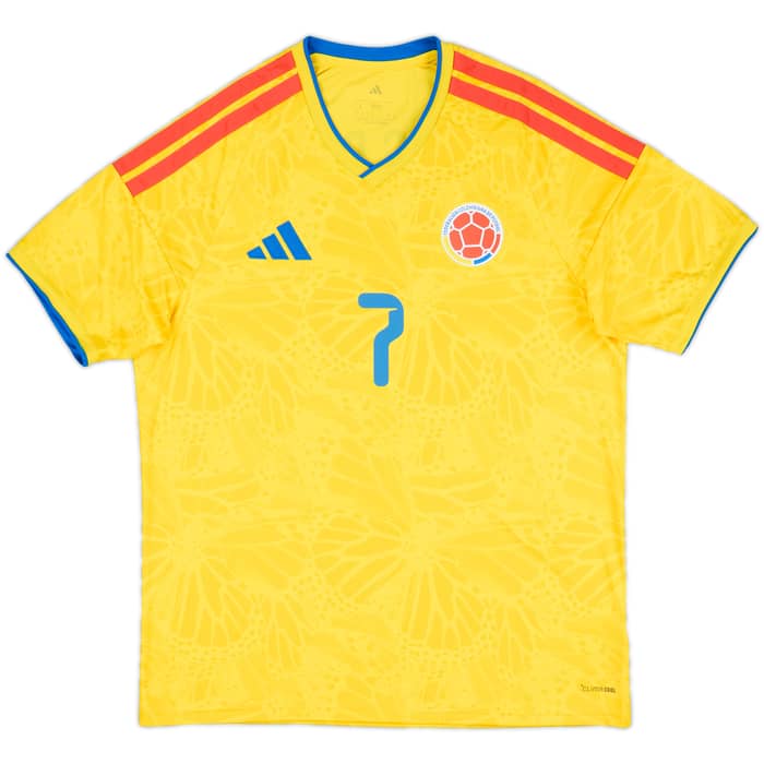 2026-27 Colombia Home Shirt Luis Diaz #7