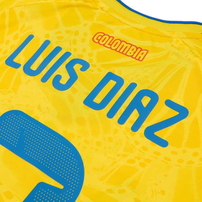 2026-27 Colombia Home Shirt Luis Diaz #7