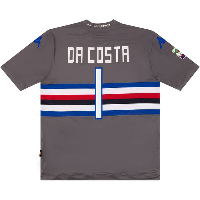 2013-14 Sampdoria Match Issue GK Shirt Da Costa #1