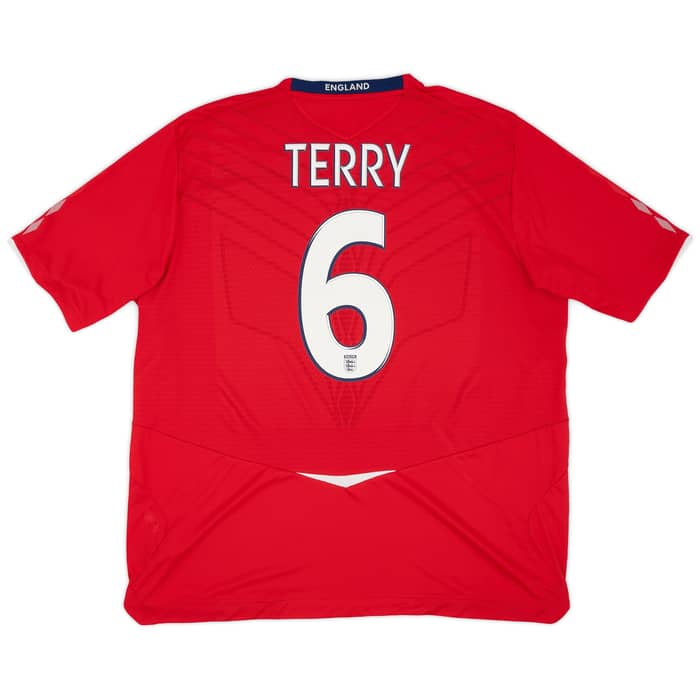2008-10 England Away Shirt Terry #6 - 9/10 - (3XL)