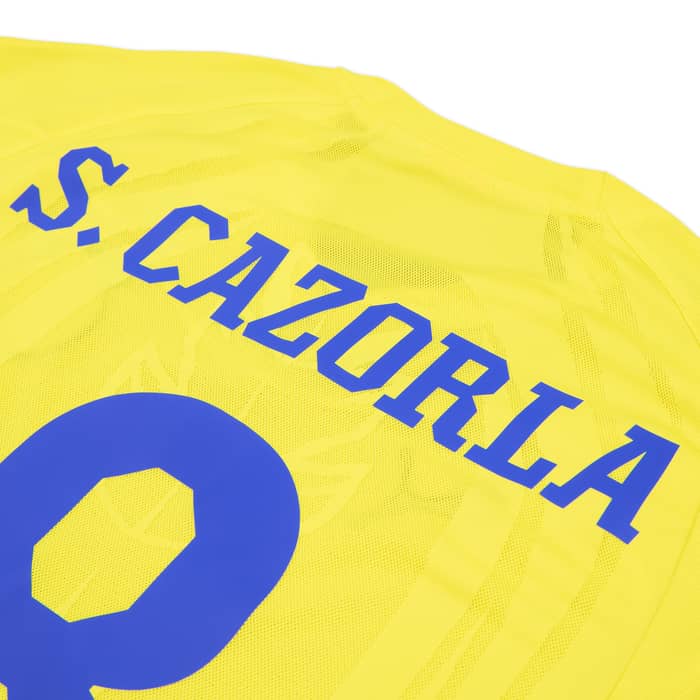 2010-11 Villarreal Home Shirt Cazorla #8