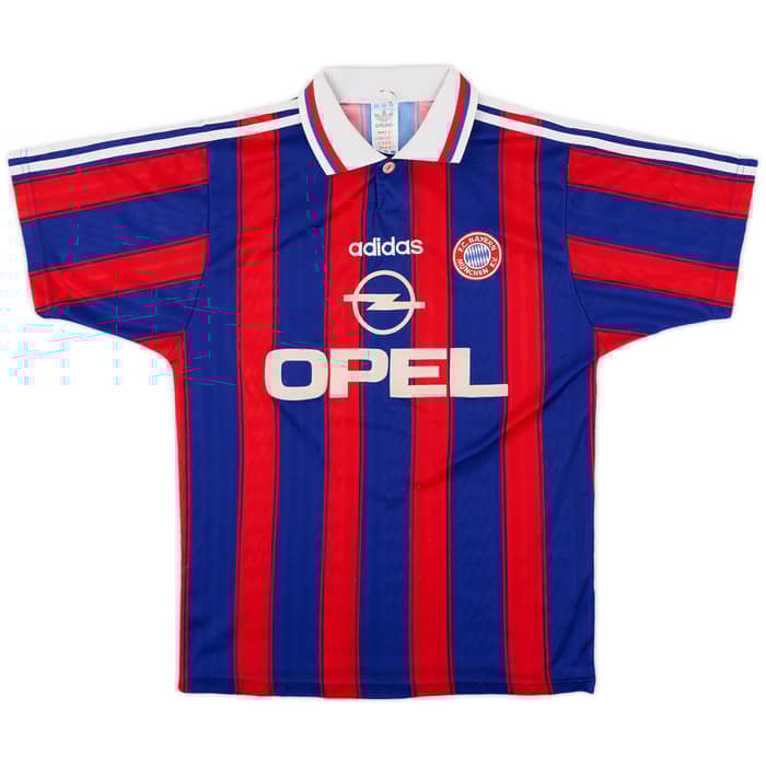 1995-97 Bayern Munich Home Shirt Scholl #7 - 5/10 - (S)