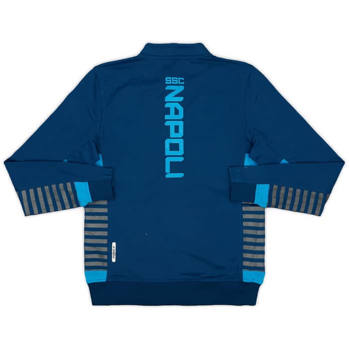 2019-20 Napoli Kappa Track Jacket - 7/10 - (L.Boys)