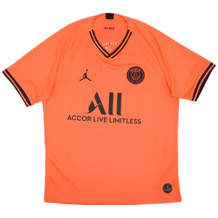2019-20 Paris Saint-Germain Away Shirt Mbappe #7 - 6/10 - (L)