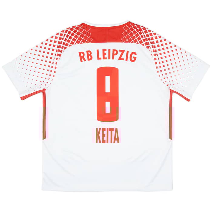 2017-18 RB Leipzig Home Shirt Keita #8 (XL)