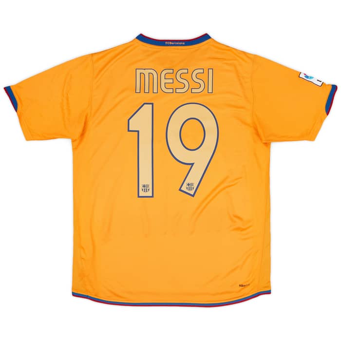 2006-08 Barcelona Away Shirt Messi #19 - 6/10 - (M)