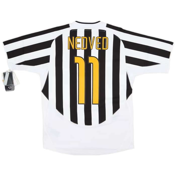 2003-04 Juventus Home Shirt Nedved #11 (M)