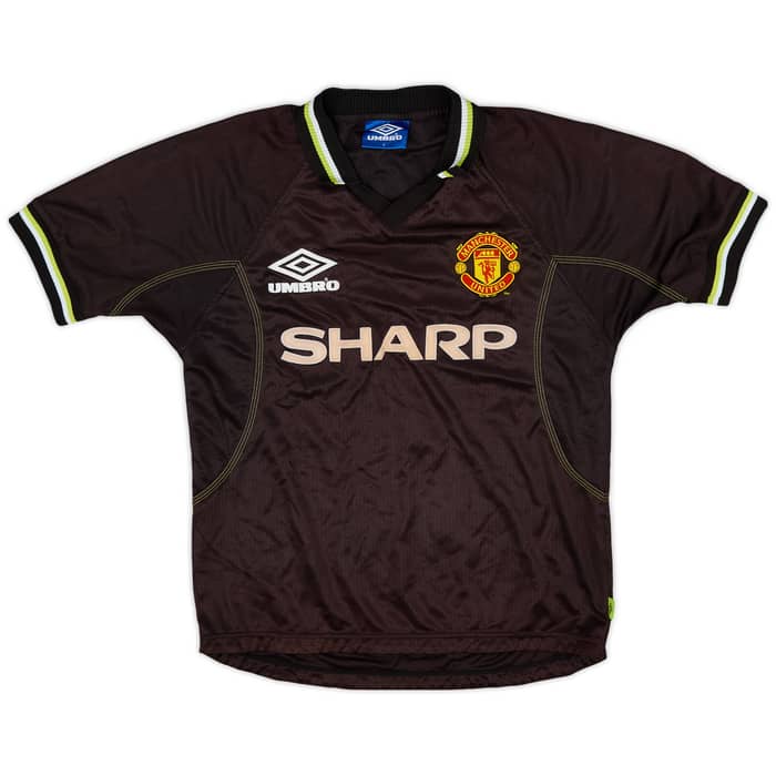 1998-99 Manchester United Third Shirt Beckham #7 - 7/10 - (Y)