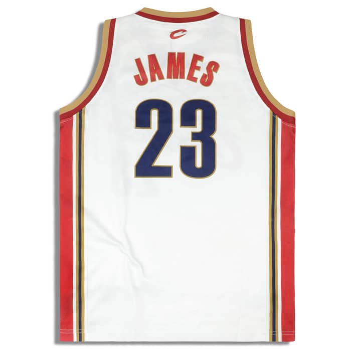 2003-10 Cleveland Cavaliers James #23 Champion Jersey (Home) Y