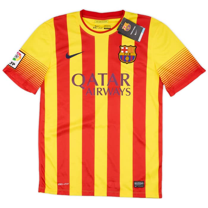 2013-15 Barcelona Away Shirt Messi #10 (S)