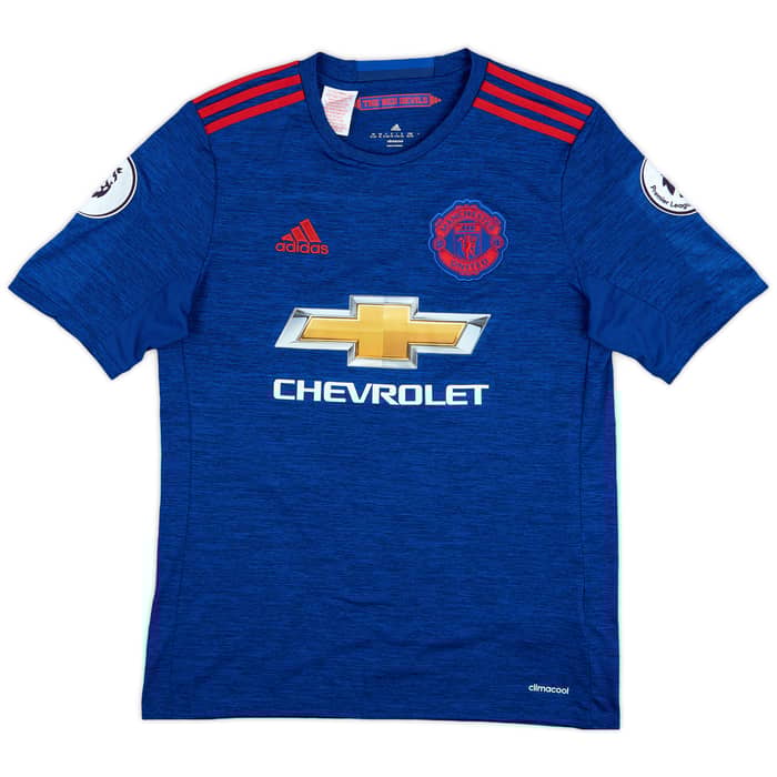 2016-17 Manchester United Away Shirt Pogba #6 - 8/10 - (XL.Boys)