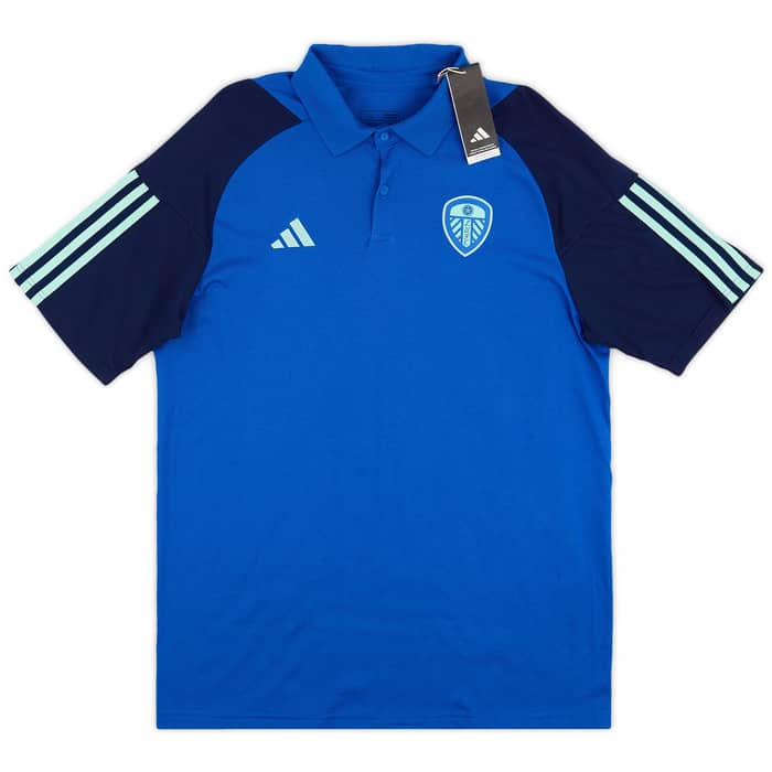 2023-24 Leeds United adidas Polo T-Shirt