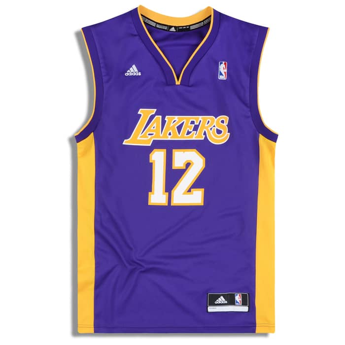 2012-13 LA Lakers Howard #12 adidas Jersey (Away) L
