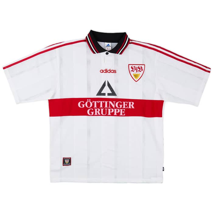 1997-98 Stuttgart Home Shirt Hagner #7 - 6/10 - (XL)