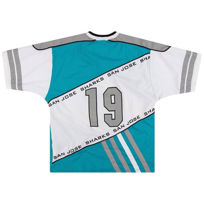 1990s San Jose Sharks #19 CMP S/S Jersey S
