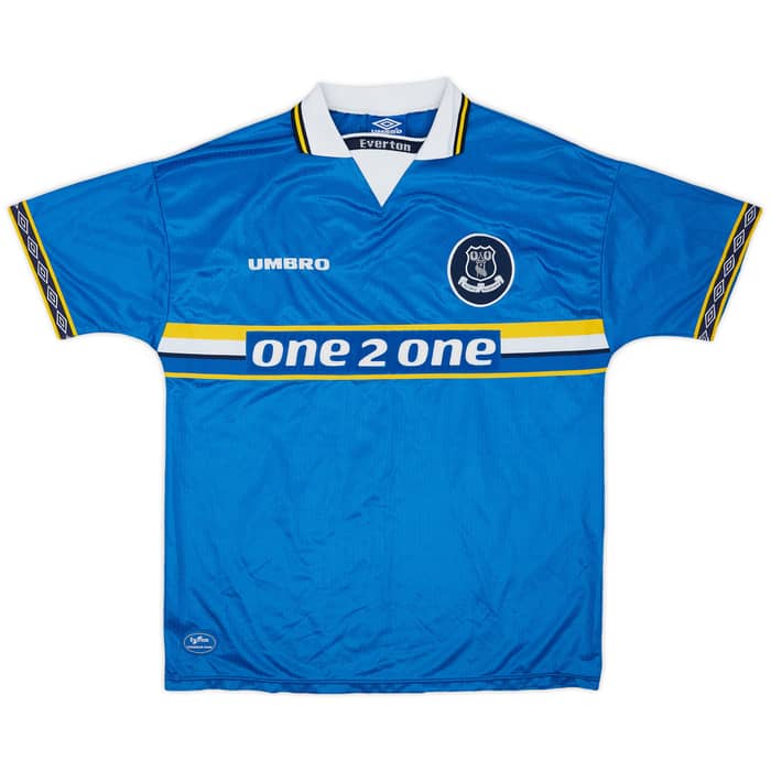 1997-99 Everton Home Shirt Bilic #28 - 6/10 - (XL)