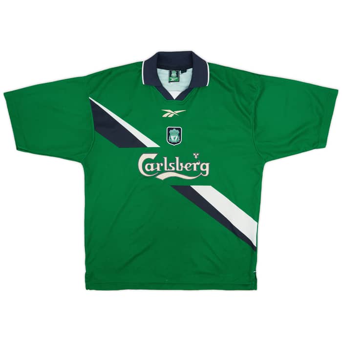1999-00 Liverpool Away Shirt Fowler #9 - 6/10 - (M)