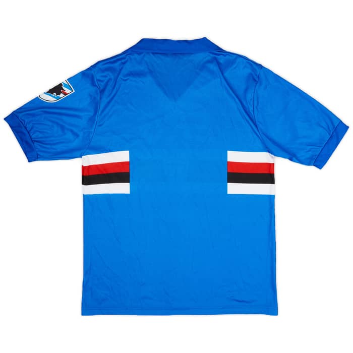 1990-92 Sampdoria Home Shirt - 9/10 - (L)