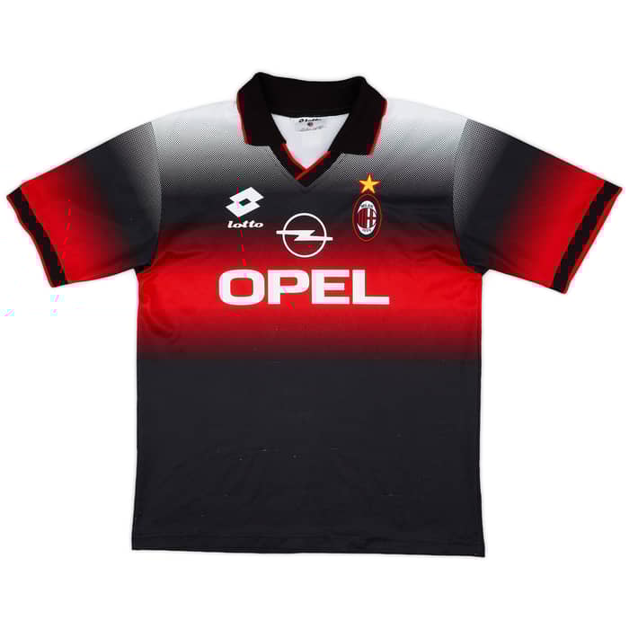 1996-97 AC Milan Lotto Training Shirt - 7/10 - (L)