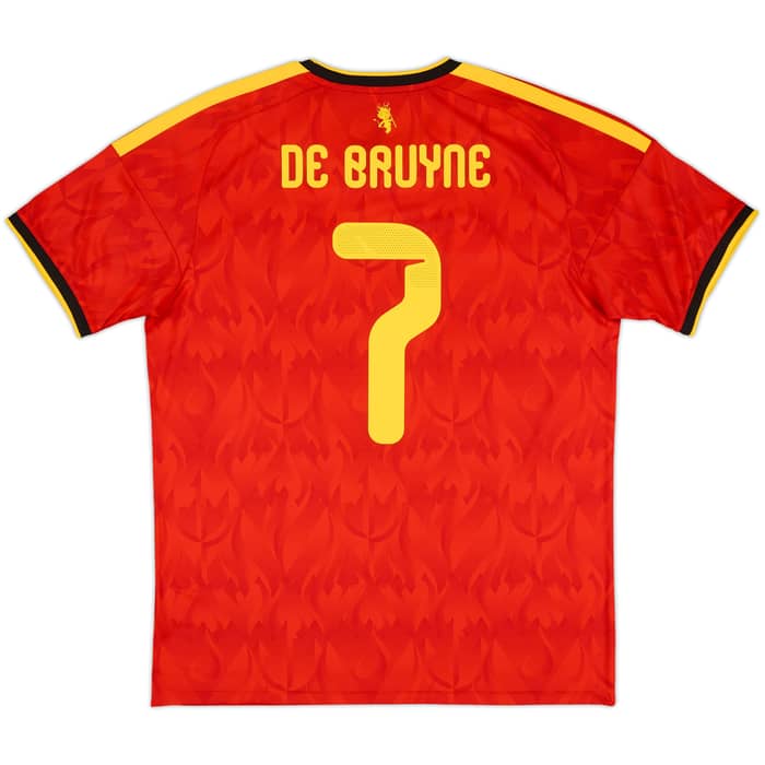 2026-27 Belgium Home Shirt De Bruyne #7