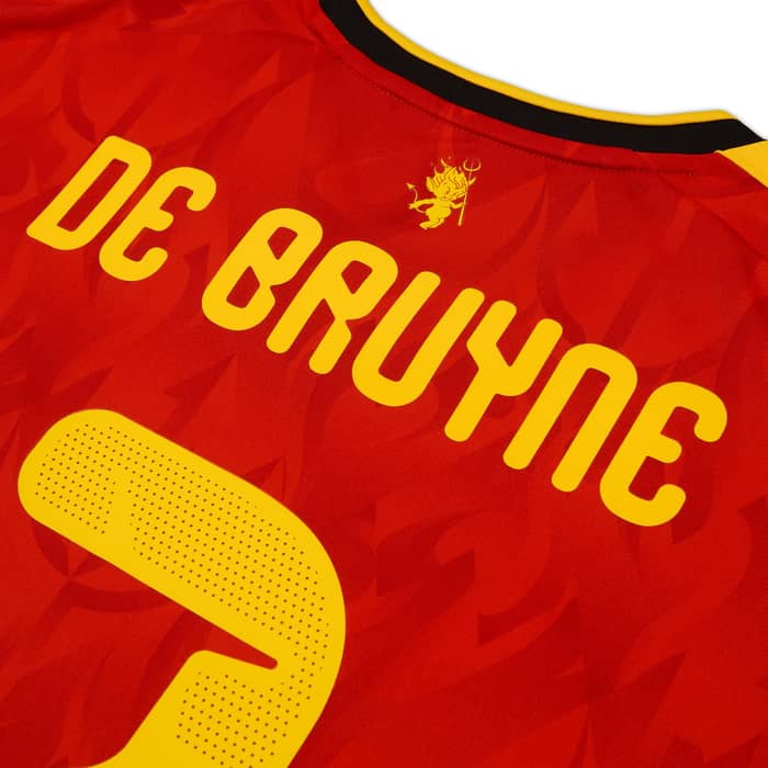 2026-27 Belgium Home Shirt De Bruyne #7