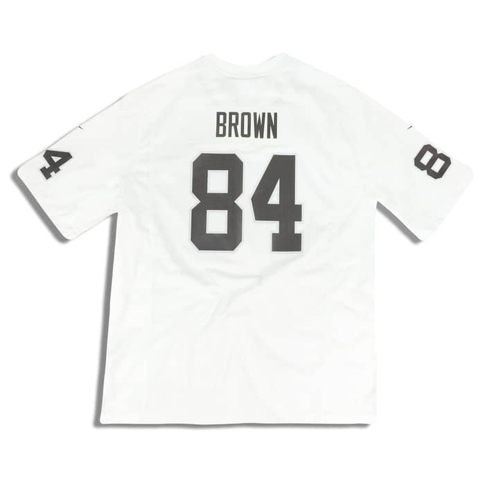 2019 Oakland Raiders Brown #84 Nike Game Jersey (Away) XXL - W/Tags