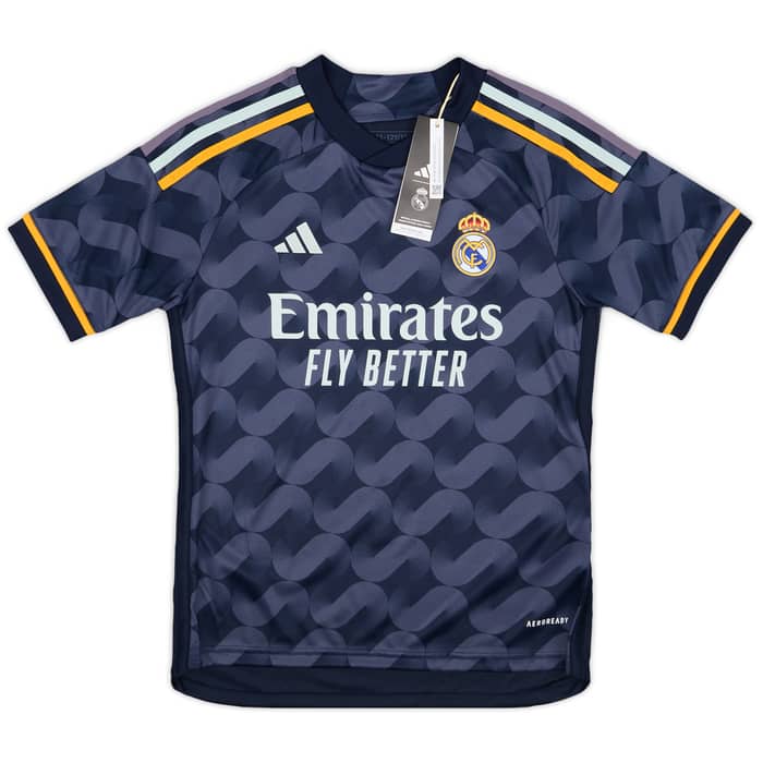 2023-24 Real Madrid Away Shirt Alaba #4 (M.Kids)