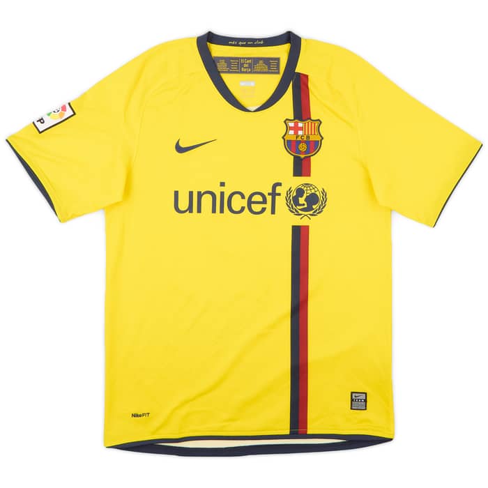 2008-10 Barcelona Away Shirt Messi #10 - 9/10 - (S)