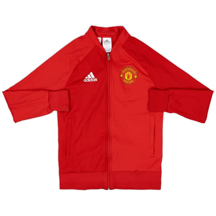 2016-17 Manchester United adidas Track Jacket - 8/10 - (L.Boys)
