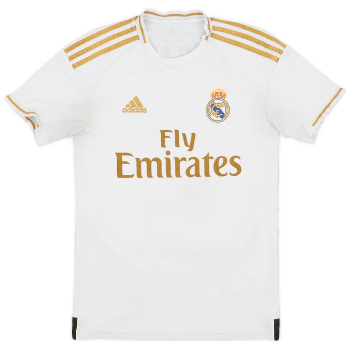 2019-20 Real Madrid Home Shirt Hazard #7 - 4/10 - (XS)