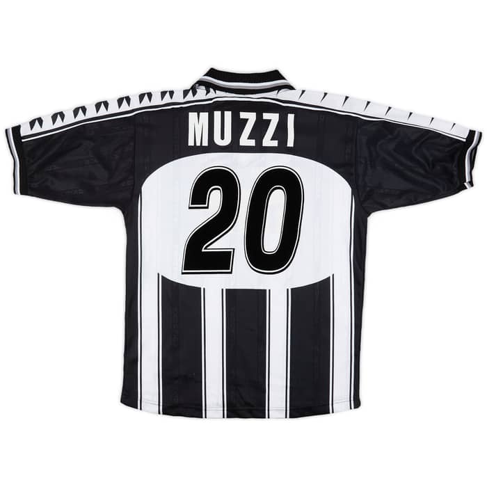 1999-00 Udinese Home Shirt Muzzi #20 - 9/10 - (XL)