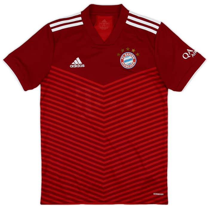 2021-22 Bayern Munich Home Shirt - 3/10 - (S)