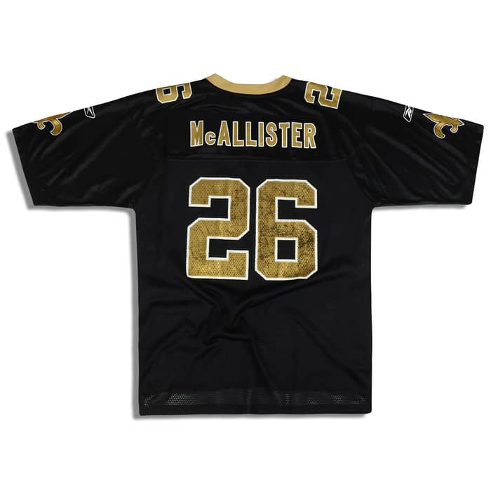 2005-06 New Orleans Saints McAllister #26 Reebok On Field Jersey (Home) S